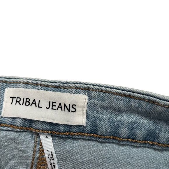 NWOT Tribal jeans-Audrey mid rise crop size 4 - Picture 7 of 10